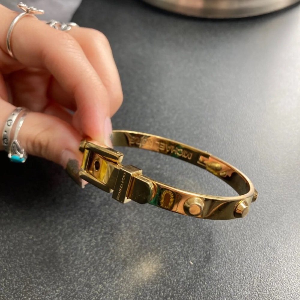 Michael Kors Gold Heritage ASTOR Studded Bracelet